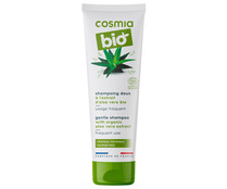 Champú de uso frecuente con extracto de aloe vera orgánico COSMIA Bio 250 ml.
