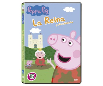 Dvd Peppa Pig volumen 15, La Reina y otras historias. Género: infantil, preescolar, animación. Edad: TP. Dvd Peppa Pig volumen 15, La Reina y otras historias. Género: infantil, preescolar, animación. Edad: TP.