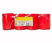 Set velas rojas iluminarias, 4 unidades, SNC.