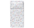 Tríptico para cuna estampado, INTERBABY Dino.