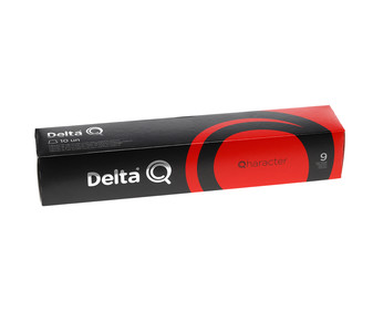 Café en cápsulas Qharacter, Intensidad 10 DELTA Q 10 uds. x 5,5 g. Café en cápsulas Qharacter, Intensidad 10 DELTA Q 10 uds. x 5,5 g.