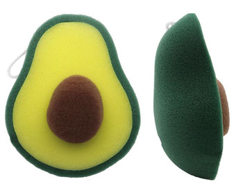 Esponja de baño corporal con forma de medio aguacate TOP GIRL. Esponja de baño corporal con forma de medio aguacate TOP GIRL.