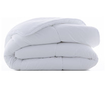 Relleno nórdico acrilíco para cama de 135 centímetros, color blanco, densidad de 300 gramos PRODUCTO ALCAMPO.