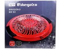 Brasero ORBEGOZO BR50, potencia: 900W, 2 niveles de calor.