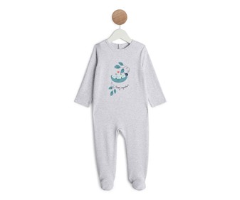 Pijama pelele de algodón para bebé IN EXTENSO, talla 74. Pijama pelele de algodón para bebé IN EXTENSO, talla 74.