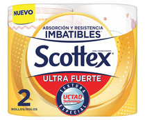 Papel de cocina Ultra Fuertes SCOTTEX  2 uds.