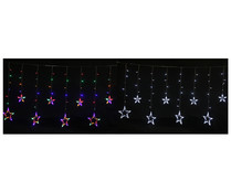 Guirnalda de estrellas con 125 luces LED, ACTUEL. Modelos surtidos, 1 unidad.