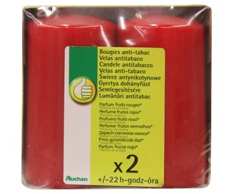 Velas perfumadas cilíndricas 2 unidades Velas perfumadas cilíndricas 2 unidades