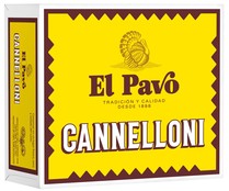 Pasta canelones, placas precocidas EL PAVO paquete 125 gr.20 unidades