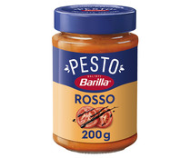 Salsa Pesto rosso con aceite balsámico de módena BARILLA 200 g.