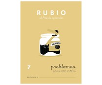 Cuadernillo de actividades matemáticas, Problemas 7, sumar y restar sin llevar, 6-7 años RUBIO.