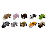 Animal de peluche transformable 40cm, ONE TWO FUN ALCAMPO.