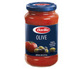 Salsa Olive con base de tomate y aceitunas sin gluten BARILLA 400 g.