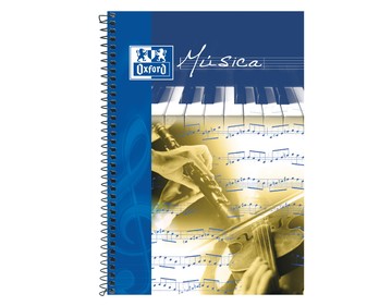 Bloc de música A4 Bloc de música A4