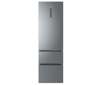 Frigorífico combi HAIER A3FE837CGJ NO FROST, clasificación energética: D, H: 200,5cm, A: 59,5cm, F: 67,7cm, capacidad total: 371L. Frigorífico combi HAIER A3FE837CGJ NO FROST, clasificación energética: D, H: 200,5cm, A: 59,5cm, F: 67,7cm, capacidad total: 371L.