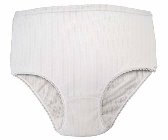 Braga super calada IN EXTENSO, color blanco, talla L. Braga super calada IN EXTENSO, color blanco, talla L.