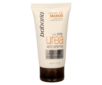 Crema de manos hidratante con urea BABARIA 50 ml. Crema de manos hidratante con urea BABARIA 50 ml.