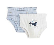 Lote de 2 braguitas para bebé INEXTENSO, talla 98.