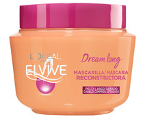 Mascarilla reconstructora para cabellos largos o dañados ELVIVE Dream long 300 ml.