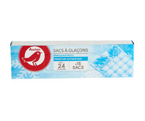 Bolsas para cubitos PRODUCTO ALCAMPO 15 sacos de 24 uds. 