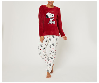 Pijama largo mujer SNOOPY | Alcampo Online