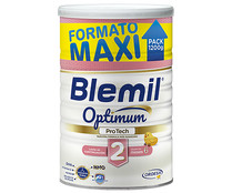 Leche (2) de continuación, a partir de 6 meses BLEMIL Optimum 1200 g.