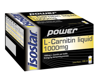 L-Carnitina liquida sabor limon ISOSTAR 1000MG, 15 viales de 10 ml. L-Carnitina liquida sabor limon ISOSTAR 1000MG, 15 viales de 10 ml.