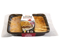 Lasaña Boloñesa, elaborada sin conservantes ni colorantes, lista para calentar y comer PRODUCTO ALCAMPO 700 g.
