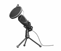 Micrófono con trípode TRUST GXT 232 Mantis, conexión Usb.
