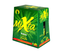 Cerveza con limón sin alcohol MAHOU MIXTA pack de 6 uds. de 25 cl.