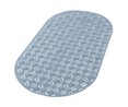 Alfombra antideslizante para baño, 68x37 cm, colores surtidos, ACTUEL.