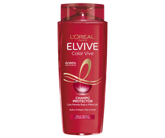 Champú protector para cabellos teñidos o con mechas ELVIVE Color vive 690 ml. Champú protector para cabellos teñidos o con mechas ELVIVE Color vive 690 ml.