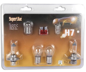 Estuche de bombillas 2XH7-1XP21W-1XP21/5W-1XR5W-1XW5W y 1 fusible 10A BCCORONA. Estuche de bombillas 2XH7-1XP21W-1XP21/5W-1XR5W-1XW5W y 1 fusible 10A BCCORONA.