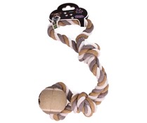 Cuerda de juguete con nudos para perros SANDIMAS PET TOYS SPAYK 1 ud.