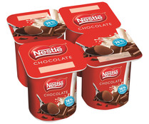 NESTLE Yogur de crema de chocolate con leche NESTLÉ 4 x 125 g.
