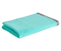 Toalla de playa velour 90x160cm, 100% algodón, 360g/m², ACTUEL. 1 unidad.