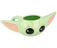 Taza de cerámica 3D Baby Yoda en caja de regalo, 0,37 litros, STAR WARS.