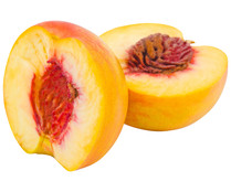 Nectarinas amarillas, cesta de 1 kg.