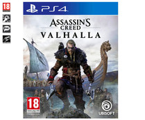 Assassin's Creed Valhalla para Playstation 4. Género: aventura, rol, acción. PEGI: +18.