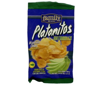 Plátano frito natural bolsa de 100 gramos Plátano frito natural bolsa de 100 gramos