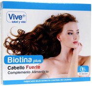 Complemento alimenticio VIVE PLUS 30 cápsulas 16 g.