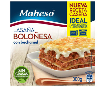 Lasaña a la boloñesa 250 g Lasaña a la boloñesa 250 g