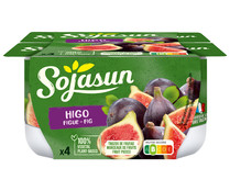 Especialidad de soja con trocitos de higos SOJASUN 4 x 100 g.