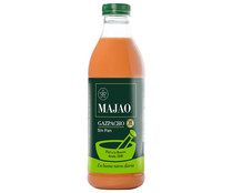 Gazpacho fresco 100% natural, sin pan, sin gluten y majao en mortero MAJAO 1 l.