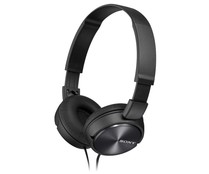 Auriculares tipo diadema SONY MDR ZX310APB con cable, color negro.