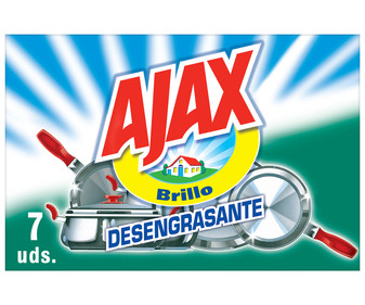 Estropajo jabonoso AJAX 7 uds. Estropajo jabonoso AJAX 7 uds.
