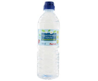 Agua mineral botella de 50 centilitros Agua mineral botella de 50 centilitros