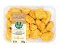 Bandeja de nuggets (trocitos de pechuga de pollo empanada) ALCAMPO PRODUCCIÓN CONTROLADA 350 g.