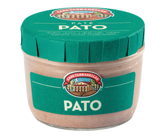 Paté de hígado de pato CASA TARRADELLAS frasco de 125 g. Paté de hígado de pato CASA TARRADELLAS frasco de 125 g.