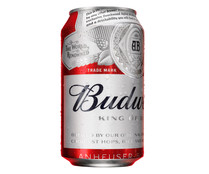 Cerveza BUDWEISER lata de 33 cl 